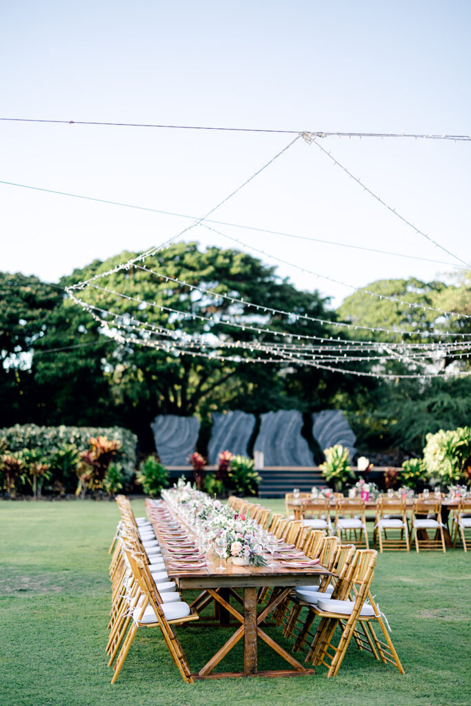 Mauna Lani Auberge Wedding Designed by The Chapter of Love 