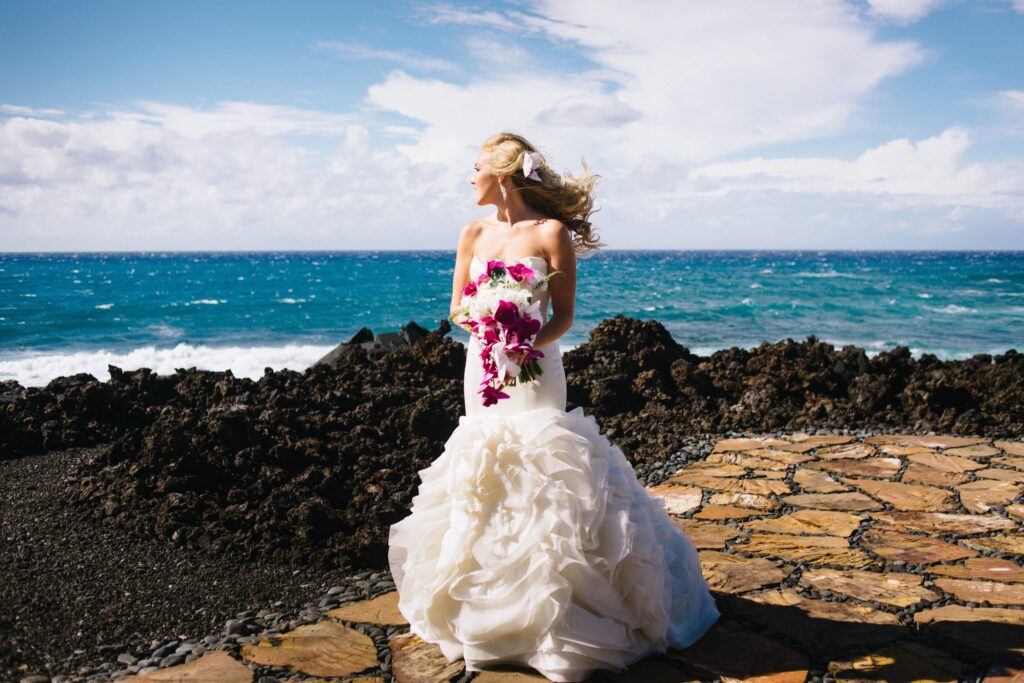 Kona Village Rosewood Wedding, Big Island Black Sand Beach Wedding, Top Hawaii Island Wedding Coordinators,